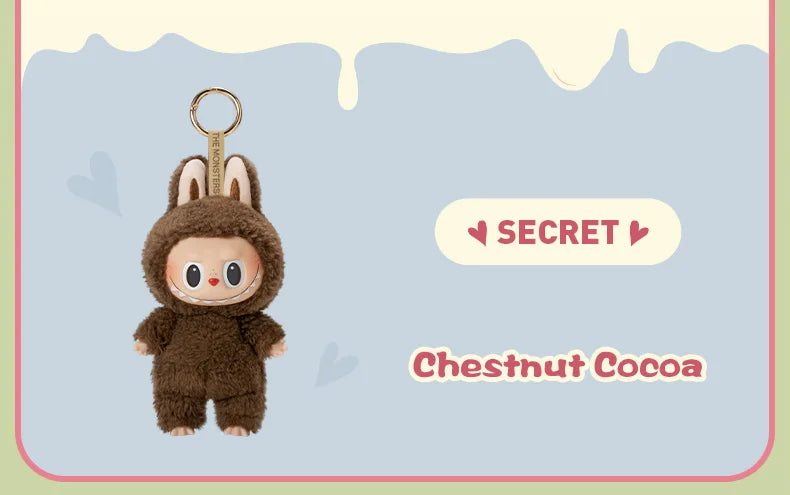 POP MART LABUBU THE MONSTERS - Exciting Macaron Vinyl Face Surprise Mystery Box Blind Box Toys Kawaii Anime Action Figure Caixa