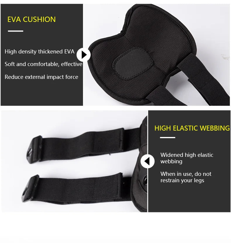 Outdoor Tactical Protective Gear Set Of 4 Knee Pads Elbow Pads For Outdoor Cycling Mountaineering And Hiking Protection Sports