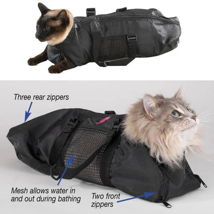 Cat Bathing Bag Plastic For Nail Trimming And Bathing