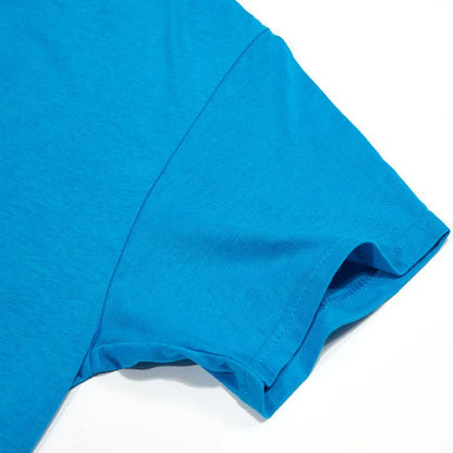 Mens Cotton Short Sleeve O-Neck T Shirt Oversized Letter Print