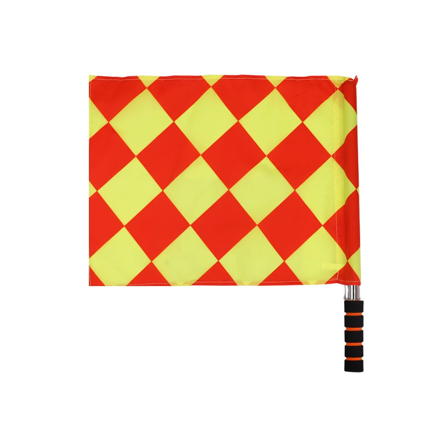 2pcs/Pack Soccer Referee Flags Professional Fair Play Sports Match Football Linesman Flags Sports Game Referee Equipment