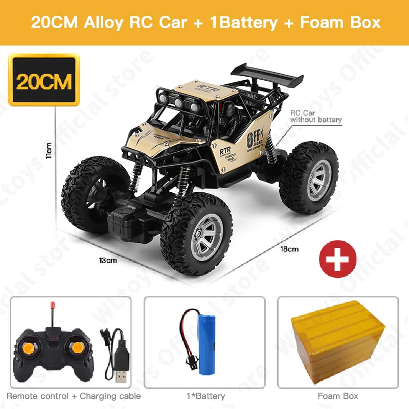 ZWN 1:12 / 1:16 4WD Remote Control Car With Led Lights 2.4G Radio RC  Cars Off-Road 4x4 Control Trucks Toys Gifts for Children