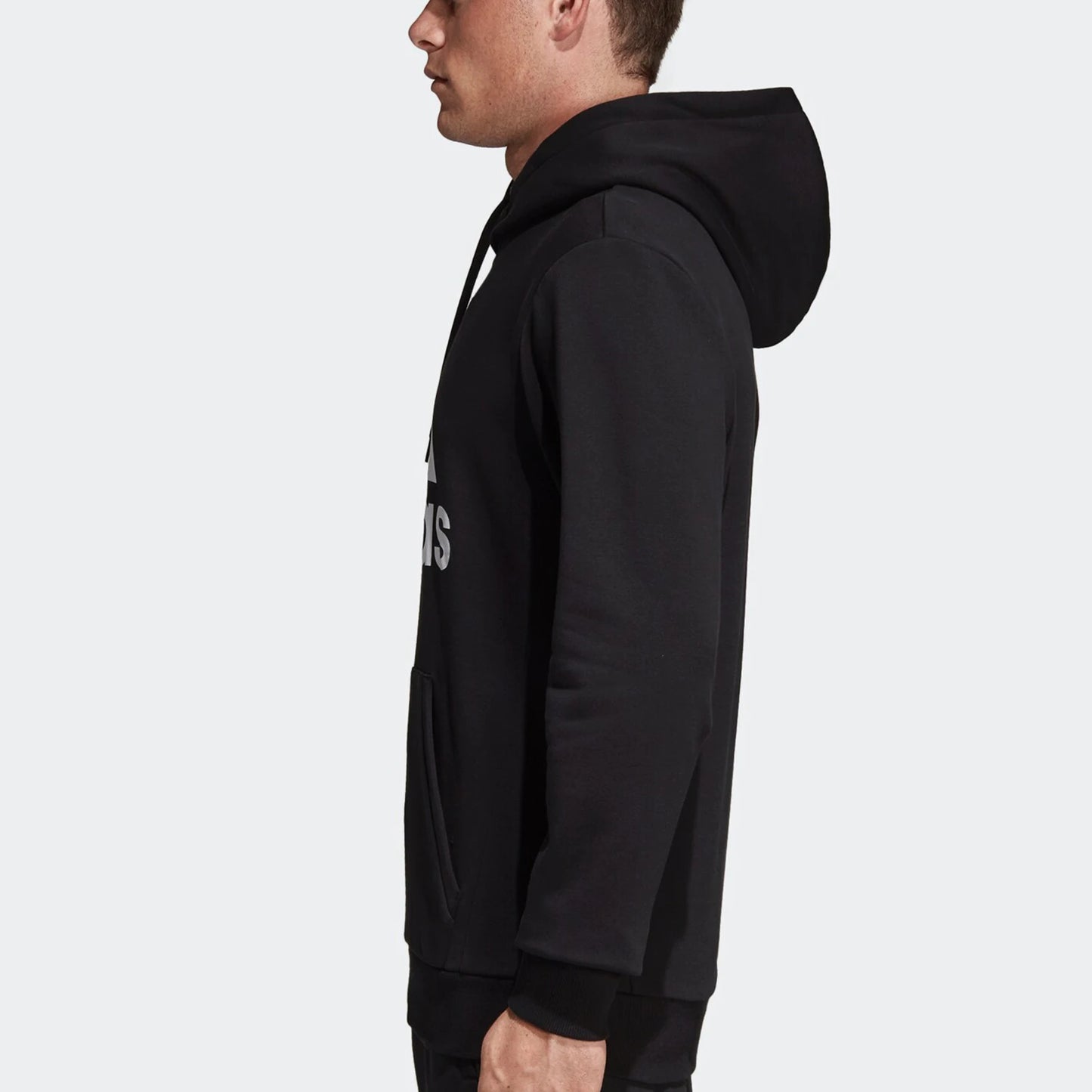 Adidas Genuine Men's Big Logo Hooded Sweatshirt DQ1461