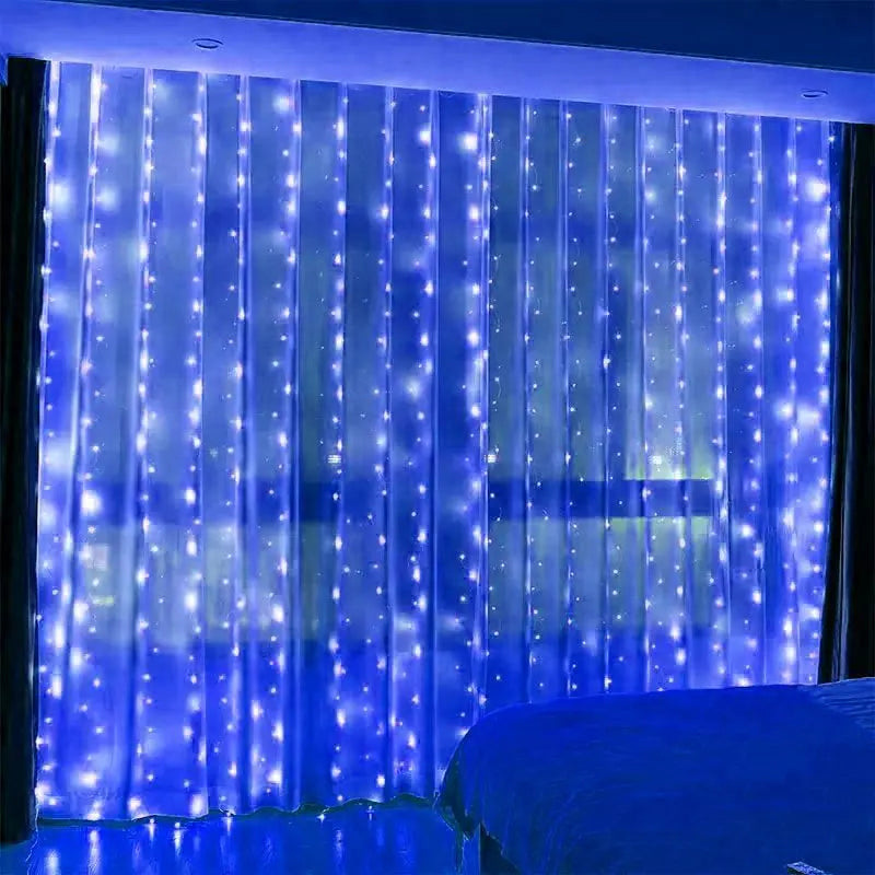LED Curtain String Lights with USB & Remote – Home, Party, Wedding Decoration