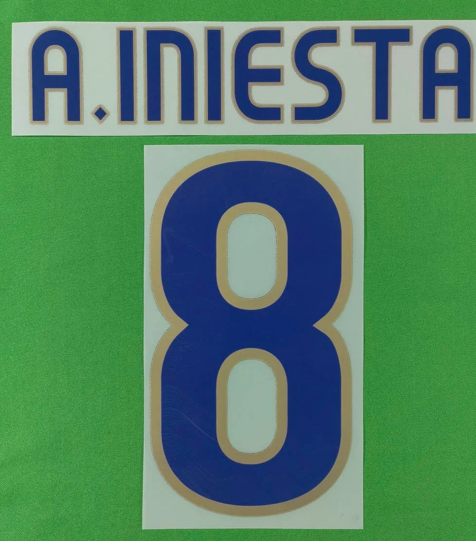 Retro Soccer Nameset #10 SUPER STAR Printing CUSTOMIZE NAME NUMBER Heat Transfer Soccer Patch Badge