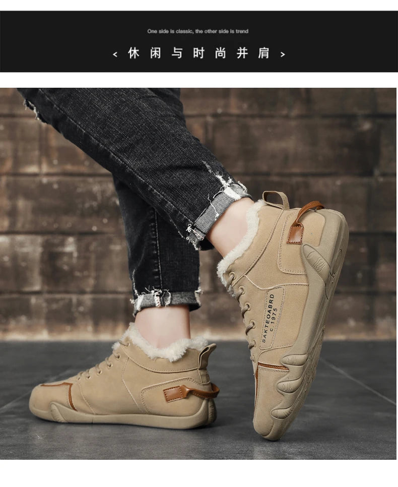 Men's Lace-Up Running Shoes, Casual Sneakers, Rubber Outsole, PU Insole