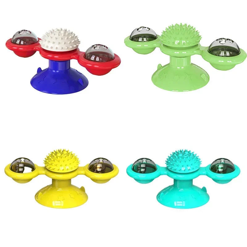 Cat Spinning Turntable Toy