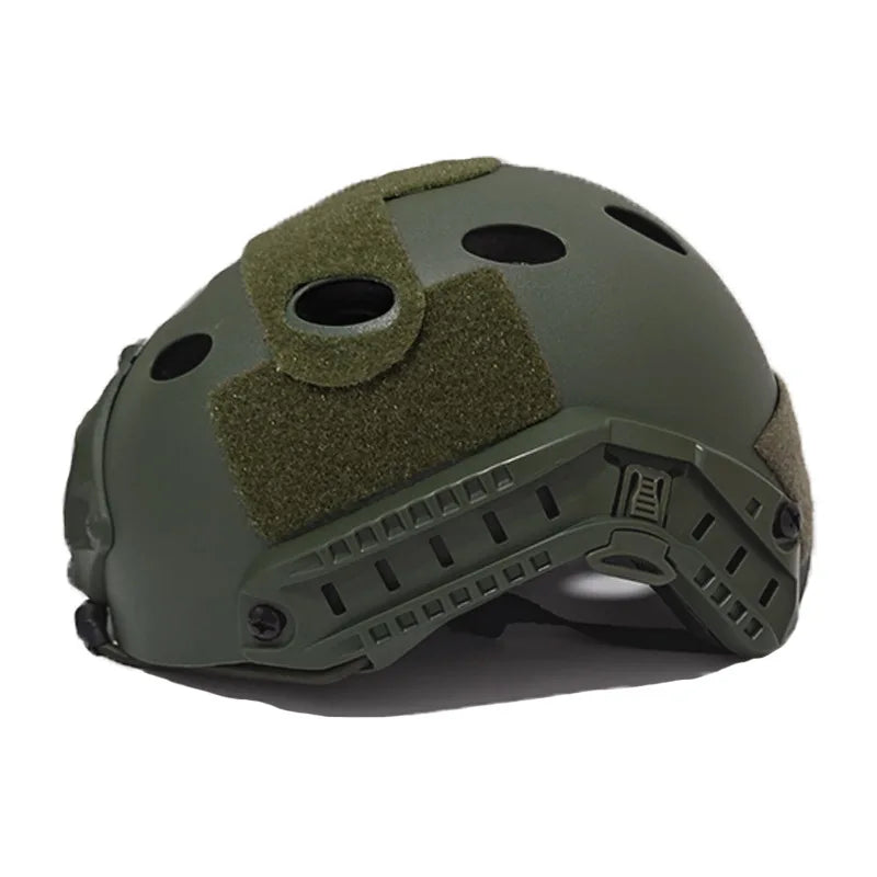 Tactical Fast PJ Helmets CS Airsoft Helmet Paintball Game Outdoor Sports Hunting Shooting Personal Defense Accessory