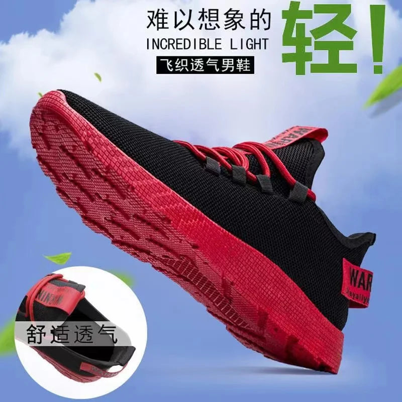 Men's Net Cloth Shoes, Lightweight Breathable Casual Sneakers