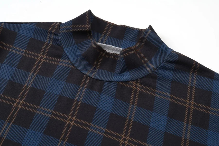 AS AW25 elegance slip satin dress + knitting cross top +mockneck woman clothing set adjustable maxi floor length