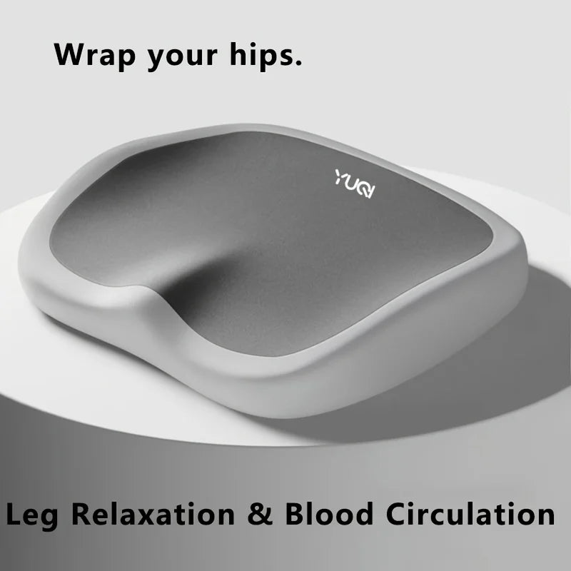 1pc Ergonomic Memory Foam Office Chair Cushion,Adjustable Hip & Waist Support, Portable Comfort for Home, Car, and Office Use