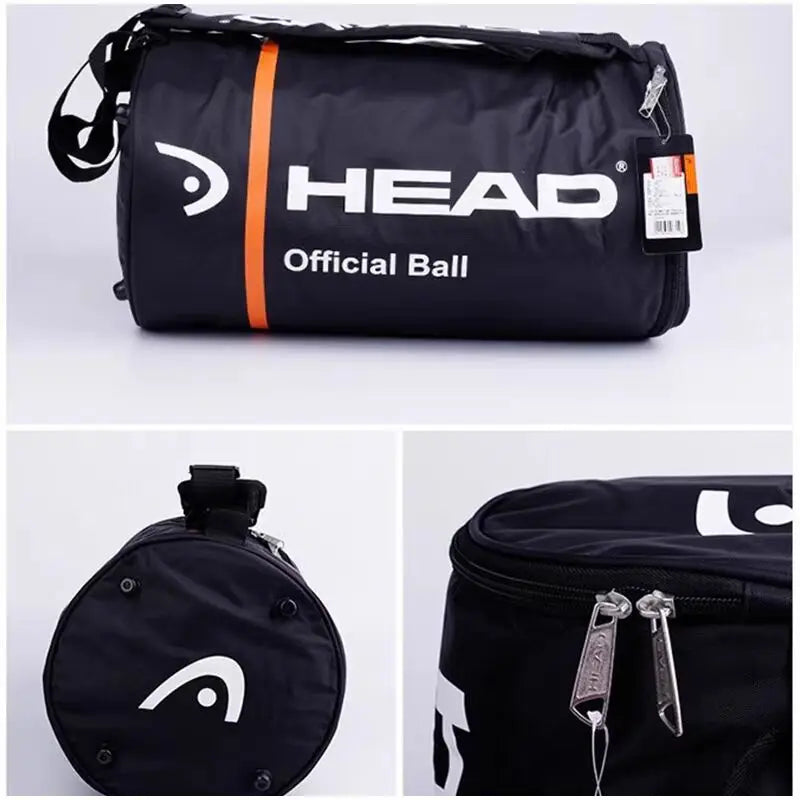 Head Tennis Ball Bag Single Shoulder Tennis Racket Outdoor BagsThickened Large Capacity Waterproof Capacity For 60-100pcs Balls