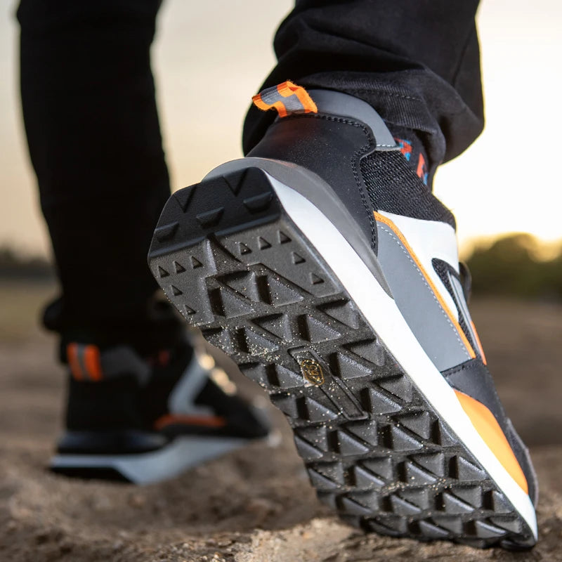 High Quality Indestructible Safety Shoes Men Work Sneakers Light Security Boots Men Puncture-Proof work Boots Steel Toe Shoes