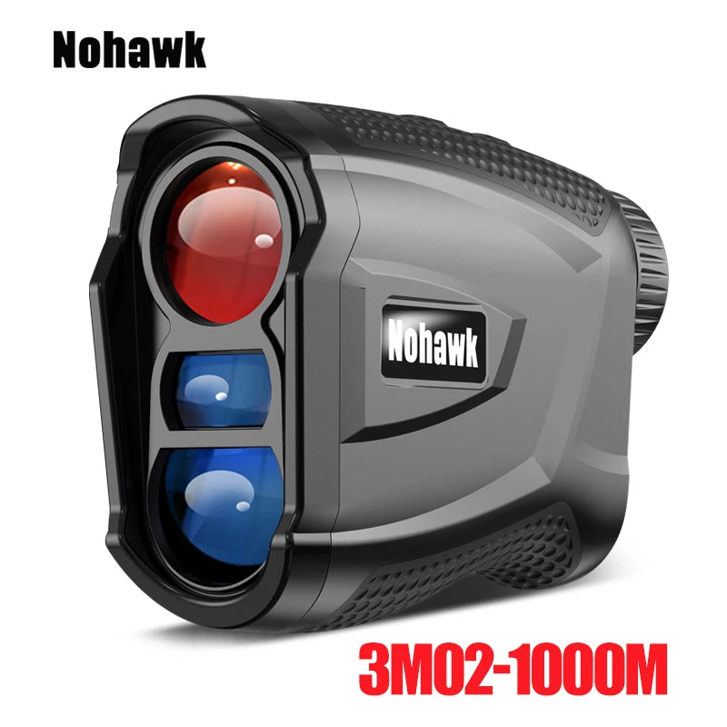 Nohawk Multifunctional Mini Golf Laser Range Finder For Hunting with Slope Compensation Rangefinder Construction Monocular