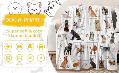 Cotton And Bamboo Fiber Christmas Plaid Throw Blanket