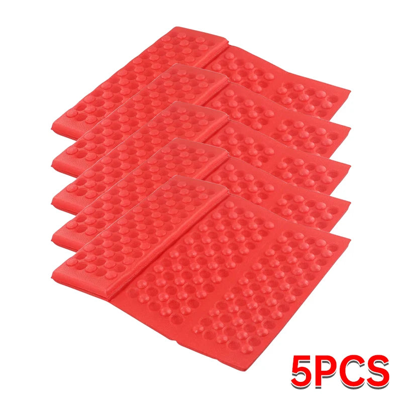 Portable Lightweight Mini Waterproof Mat Camping Foam Mat Foldable Kneeling Mat Comfortable Seat Cushion for Outdoor Activities