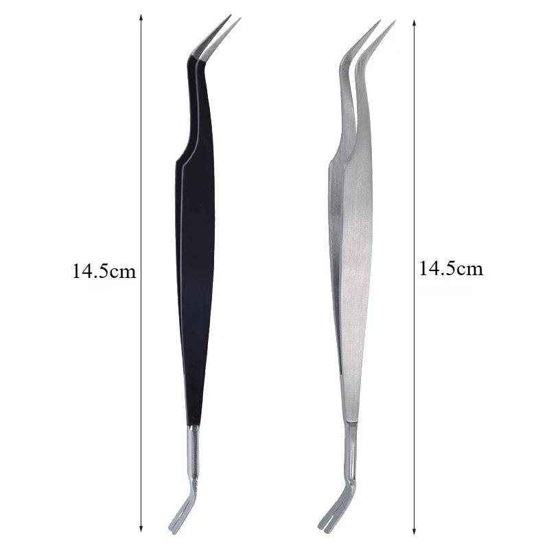 Tick Removal Tool for Pets Stainless Steel Pet Flea Removal Tool 2-in-1 Tick Removal Tool Professional Tick Removal Tweezers Dog