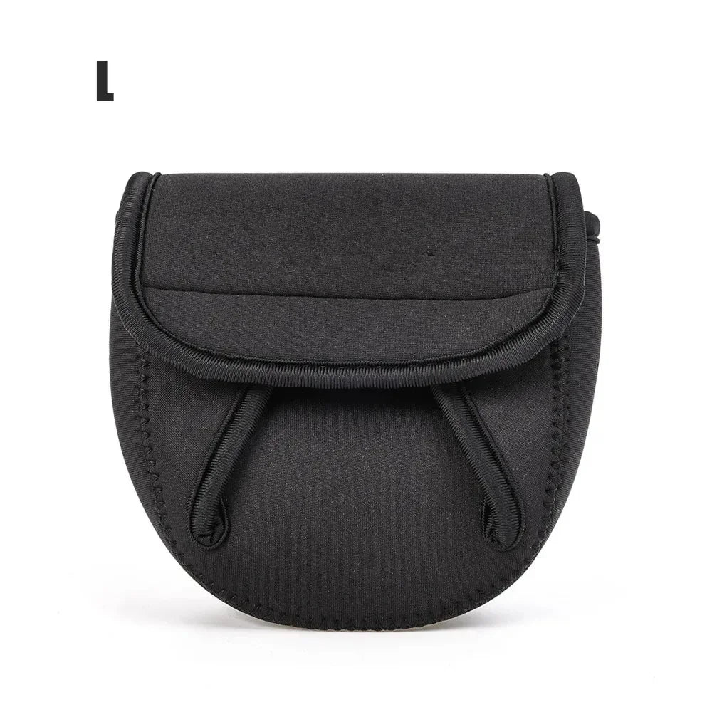 S/M/L Spinning Fishing Reel Cover Neoprene Wheel Protective Case Waterproof Reel Bag Storage Water Drop Wheel Package Outdoor