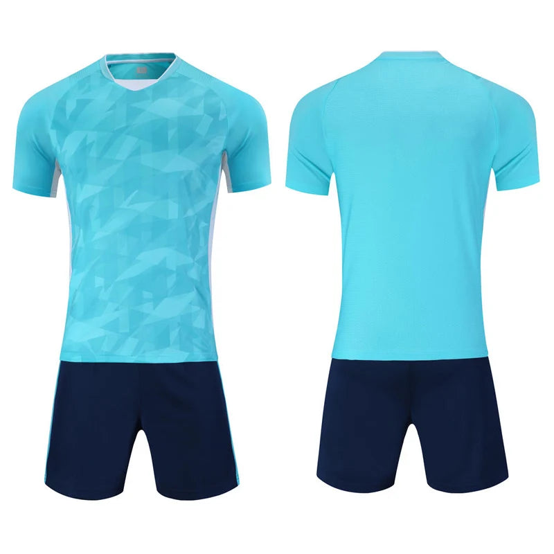 Adult Kid Football Jersey Men Customize Soccer Uniform Sports Shirt Women Futsal Sportswear Child Team Training Tracksuit Outfit