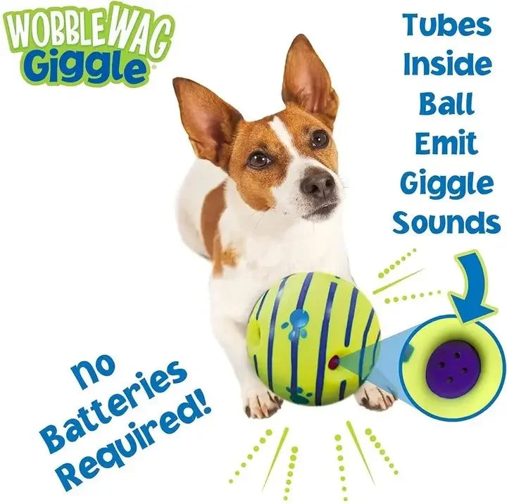 Funny Interactive Giggle Ball – Dog IQ Training and Pet Interactive Toy