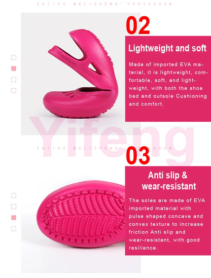 Women's Sandals Lightweight Anti Slip Back Strap EVA Insole