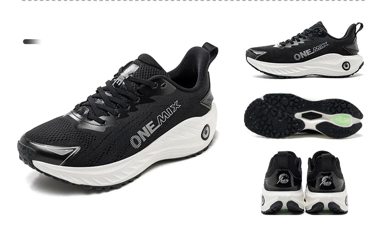 ONEMIX Casual Running Shoes Breathable Summer Jogging Shoes Men Lightweight Women Gym Shoes Outdoor Male Cushion Sports Shoes