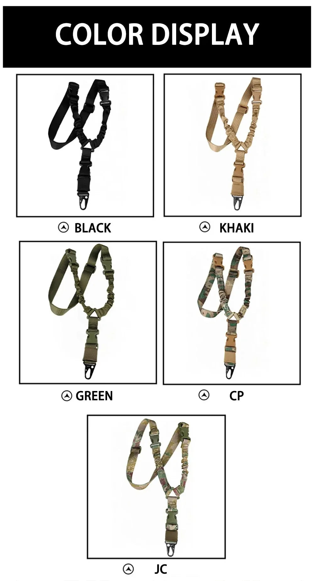 2025 Outdoor Tactical Harness Single-Point CS Gun Rope Diagonal Safety Rope Unisex Camouflage Tactical Belt for Hunting Sports