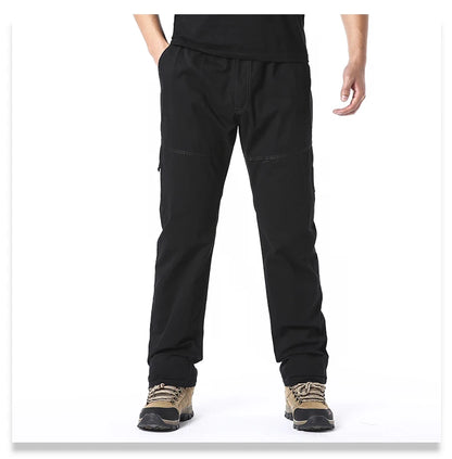 Men's Cargo Pants With Multiple Pockets Ankle Length Casual Outdoor
