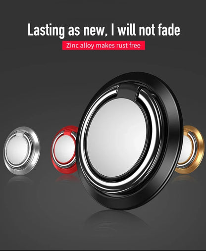 Universal Finger Ring Holder Stand For Mobile Phones Rotatable Back Sticker