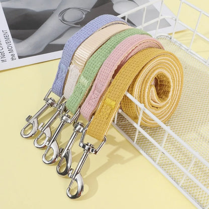 Adjustable Dog Harness With Leash Polyester 120cm For Small Dogs