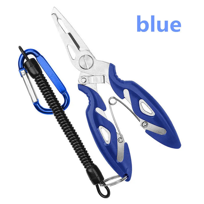 Fishing Pliers Fish Line Cutter Scissors Mini Fish Hook Remover Multifunction Tools New Black Beak Jaw Outdoor fish lead