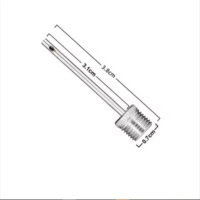 5/10/20PCS Sport Ball Inflating Pump Needle For Football Basketball Soccer Inflatable Air Valve Adaptor Stainless Steel Pump
