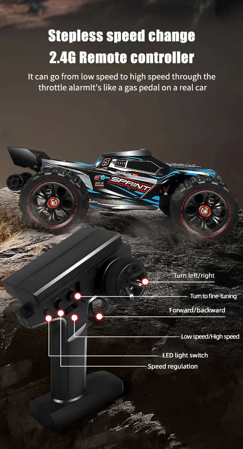 1:16 WLtoys 9522pro Professional Racing Car 85 Km/h 4WD Brushless Remote Control Vehicle Road-Off-Road Drifting Type Rc CarGift
