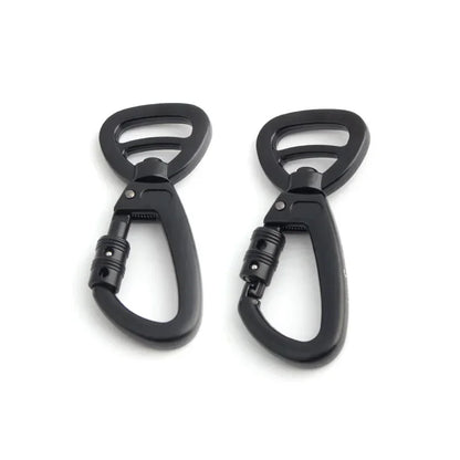 Auto Locking Carabiner With Swivel Ring For Dog Leash