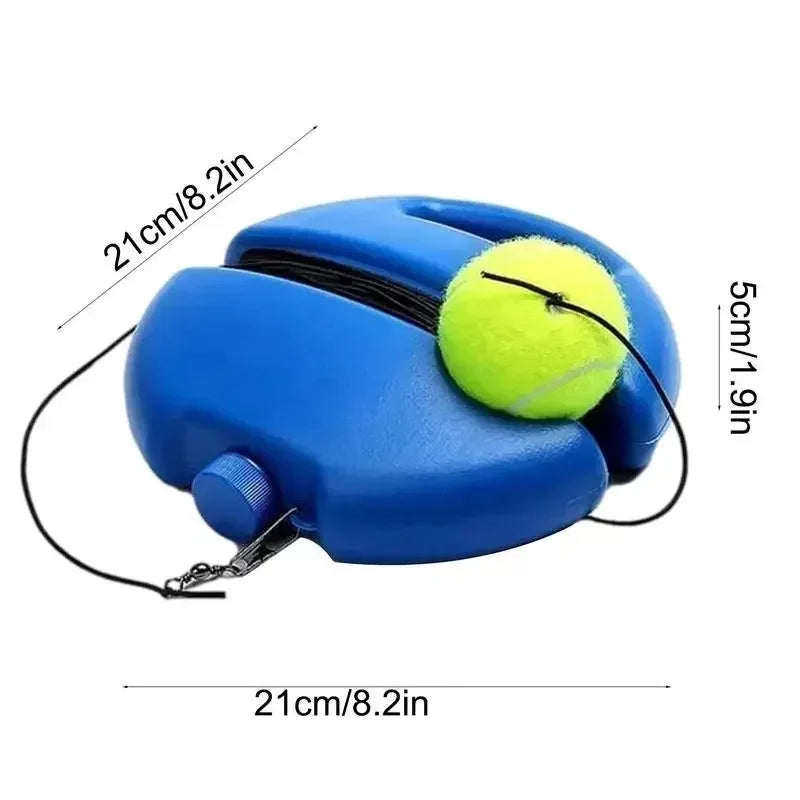 With Rebound Balls and Elastic Improve Your Rope Base - Perfect for Indoor and Outdoor Training  Tennis Skills Anywhere