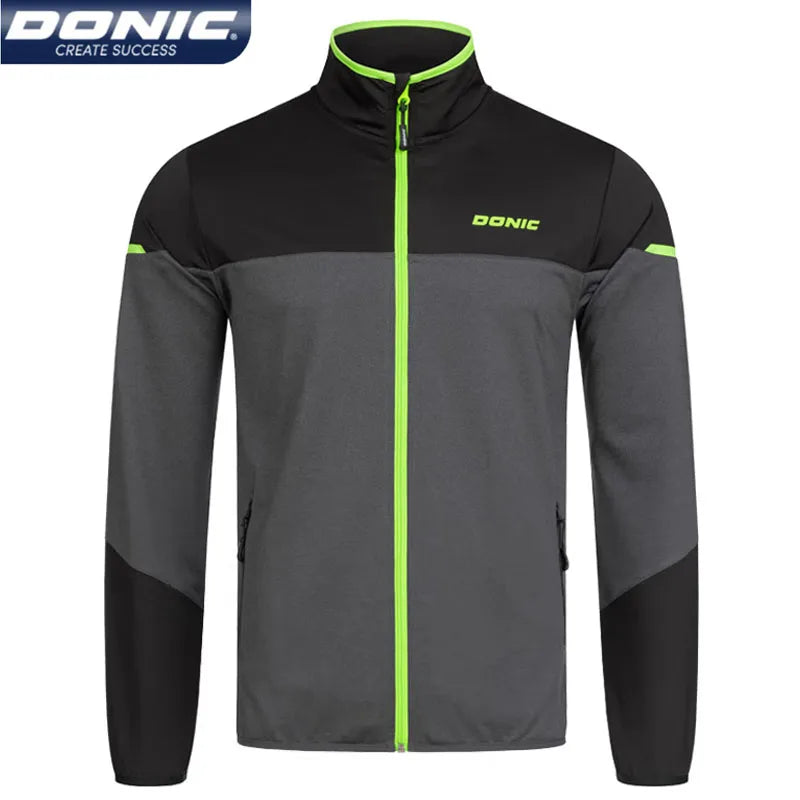 DONIC Table Tennis Clothing Suit Men Women Sports Jersey Workout Running Pants Spring Autumn Ping Pong Clothes Set