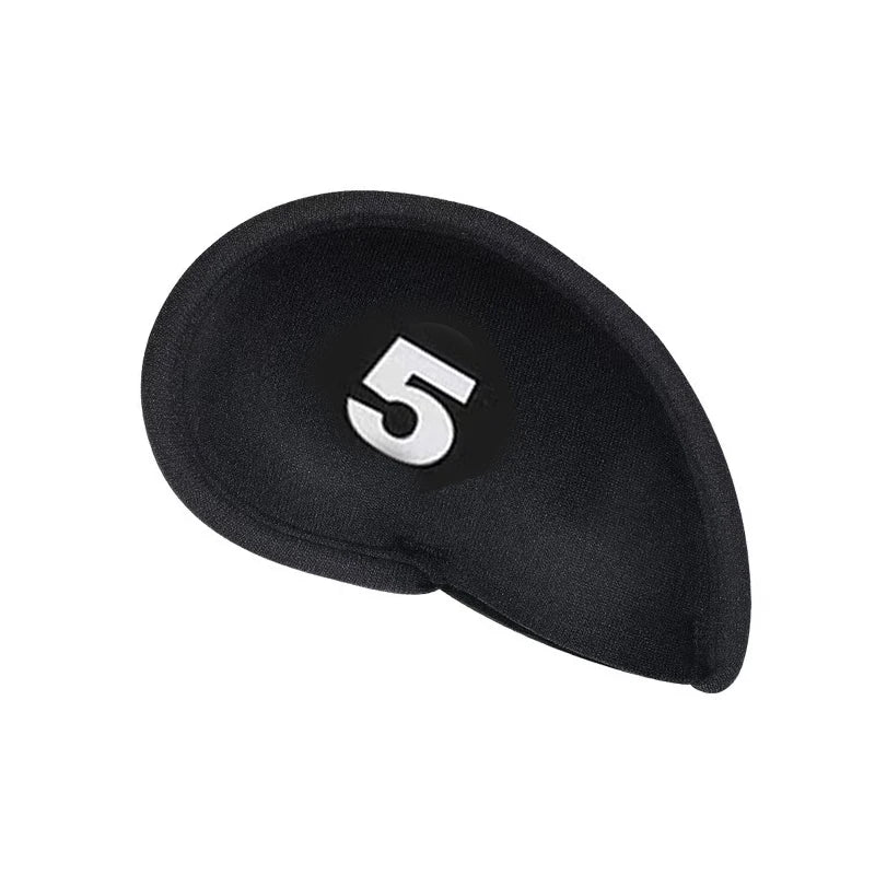 High-Quality Golf Iron Cover Iron Head Covers Golf Club Iron Head Protector Sport Golf Training Equipment Accessories