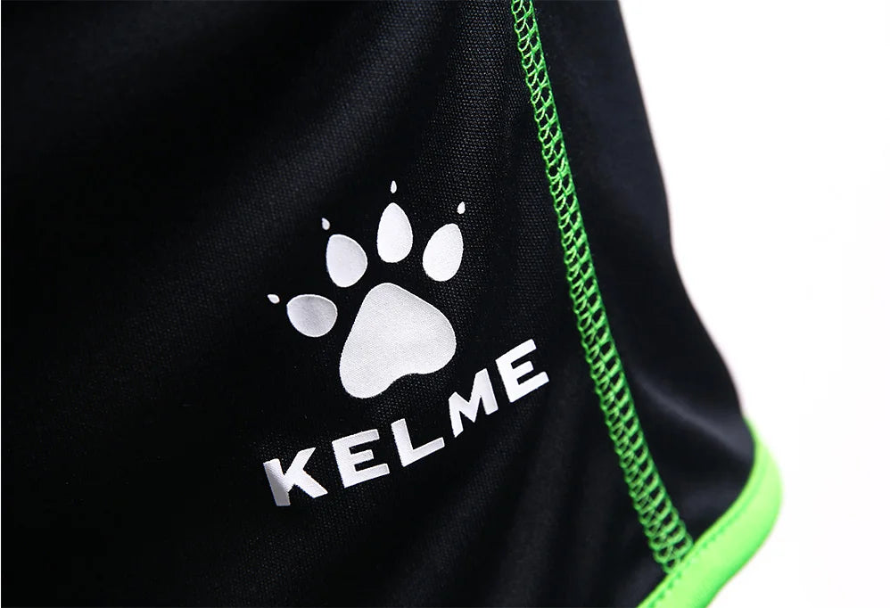 KELME Goalkeeper Jersey Soccer Custom Goaile Jerseys Mens Long Sleeve Football Uniform Shorts Sponge Protector 9161ZB1002
