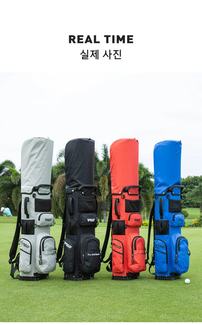 Golf Club Bag Backpack Nylon Ultra Lightweight Waterproof Fixed Insert