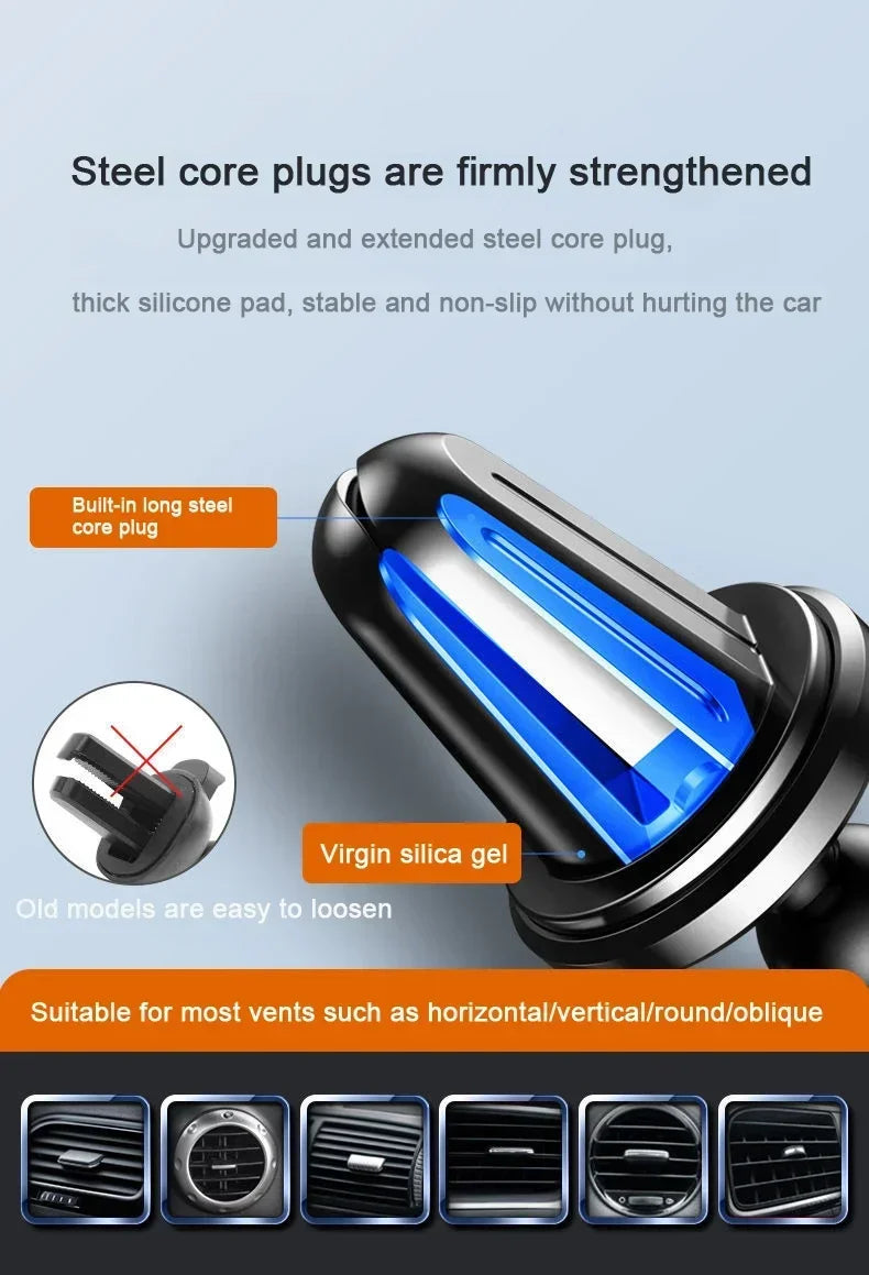 2025 NEW Universal Sucker Car Phone Holder 360° Windshield Car Dashboard Mobile Cell Support Bracket for iPhone Samsung Xiaomi