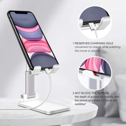 Desk Universal Phone And Tablet Holder Stand Plastic Adjustable
