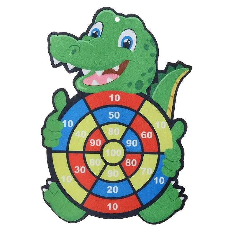 Educational Games Dart Board Baby Toy Stickey Ball Dart Indoor Sports Child Montessori Games for Children 3 to 12 Years