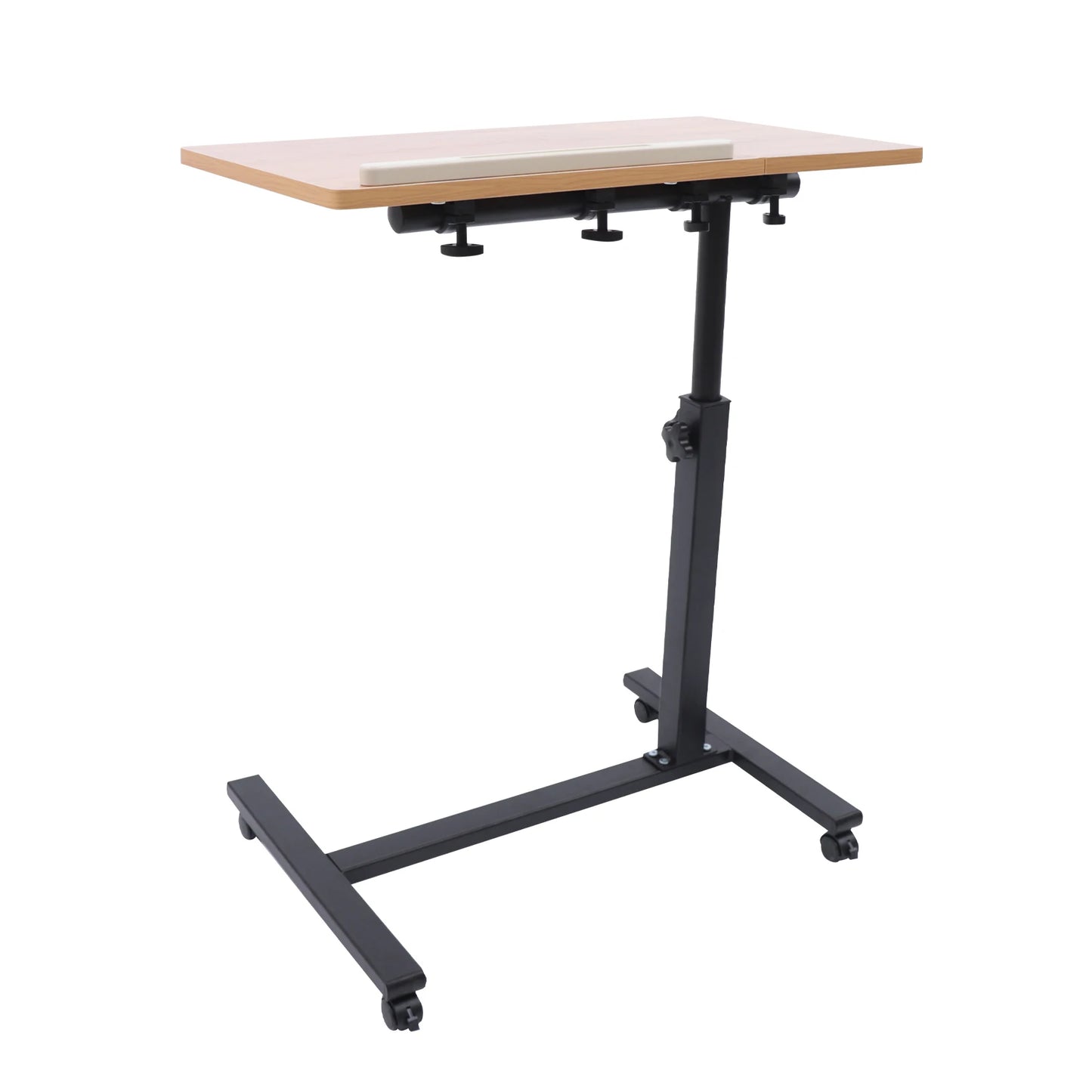 58-90cm Adjustable Mobile Standing Computer Desk Laptop Desk for   Office Livingroom Lounge Study Bedroom