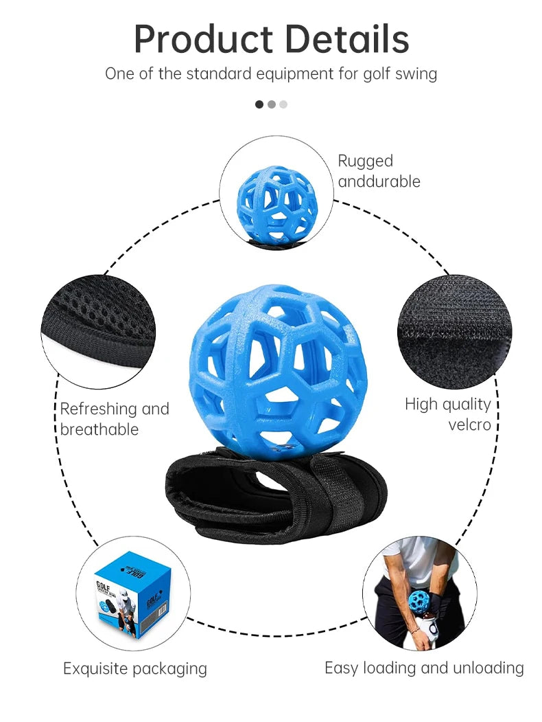 Golf Smart Ball Swing Trainer Golf Training Aid Ball Equipment Portable Golf Smart Ball Posture Correction Training For Beginner