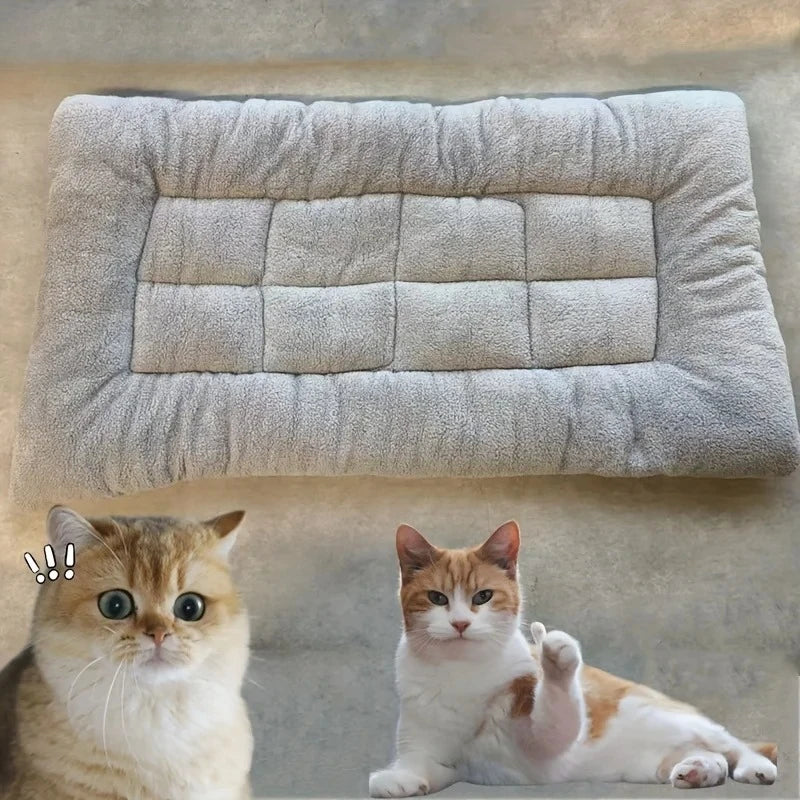 Large Plush Dog Bed Sofa – Super Soft Thickened Pet Mat for Small to Large Dogs