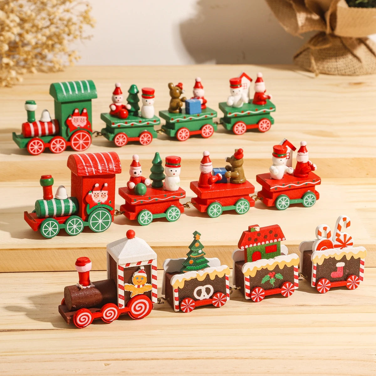 Christmas Train Decoration – Merry Christmas 2025 Home Ornament, Xmas & New Year 2026 Gifts