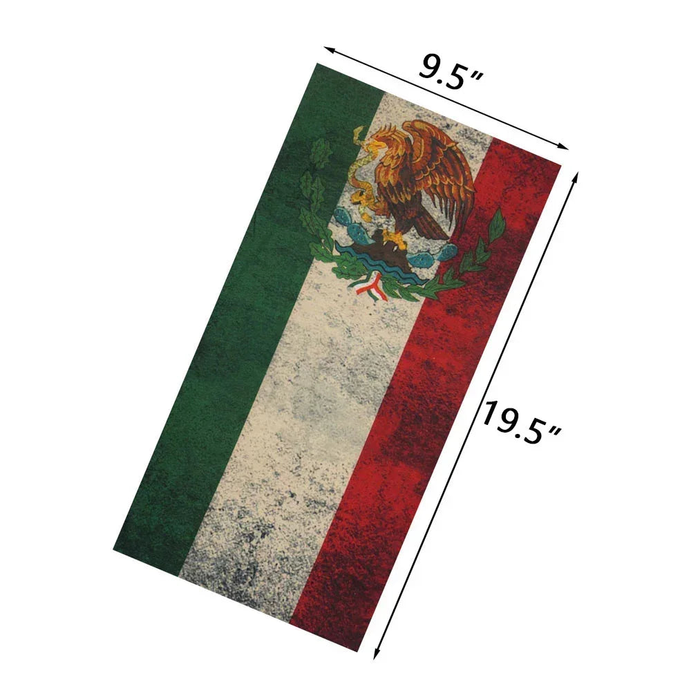 World Football Fans National Flag Face Bandanas Spain France Korea Mexico Germany Seamless Neck Gaiter Men Women Headwear Scarf