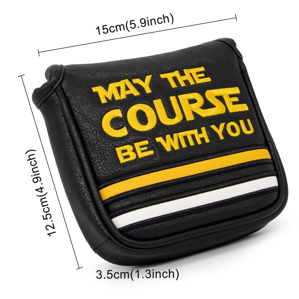 Golf Headcovers Popular Golf Driver Head Cover Embroidery Premium Leather Driver Fairway Wood Hybrid with Number Tags Mallet