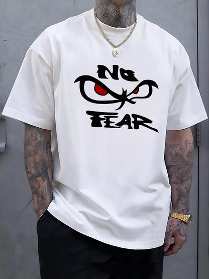 Men's Cotton Oversized Short Sleeve T-Shirt Casual Summer