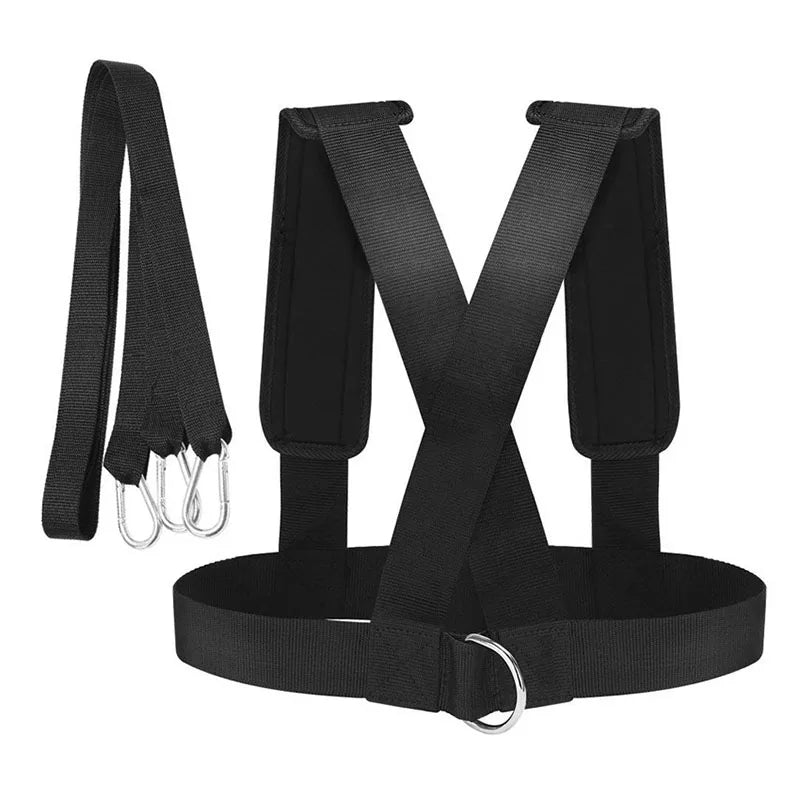 Football Speed Training Harness Vest Soccer Workout Resistance Speed Agility Training Kits Adjustable Shoulder Strap Band Rope